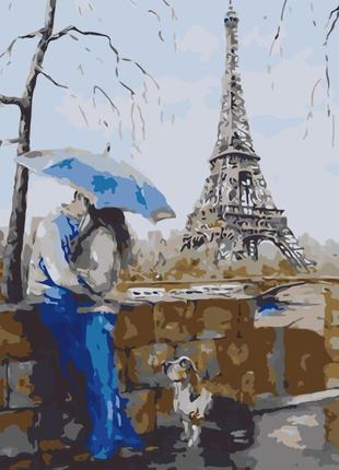 Картина за номерами "кохання в парижі" 10012-ac 40х50 см art craft