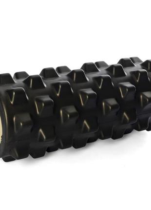 Ролер 33/45см pro roller валик, ролик масажний для спини, м'язів.8 фото