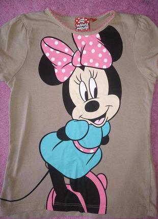 Футболка minnie mouse, довжина 38 см