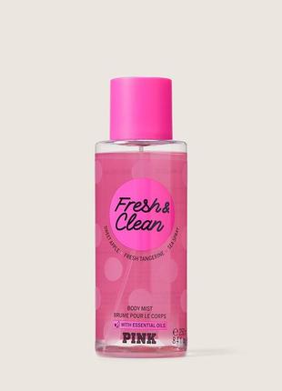 Ароматний міст для тіла «fresh & clean». pink. victoria's secret. оригінал 🇺🇸3 фото