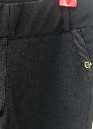 Шикарные утягивающие брюки лосины италия люкс качество батал4 фото
