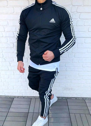 Чоловічий спортивний костюм adidas1 фото