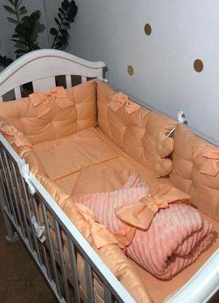 Комплект в дитяче ліжечко2 фото