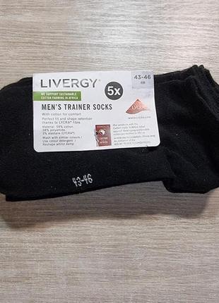 Чоловічі шкарпетки livergy 43 44 45 , короткі носки німеччина