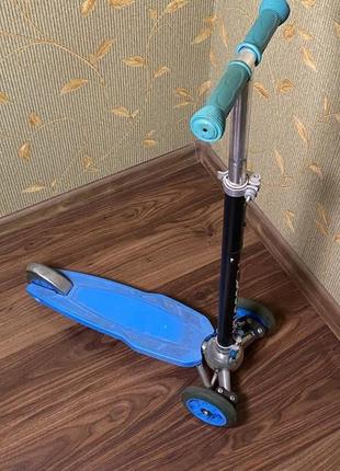 Триколісний самокат scooter exquisite, світні колеса 5-1...