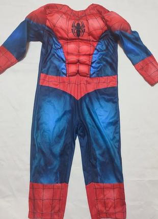 Людина павук карнавальний маскарадный костюм на хеллоуїн супергерой