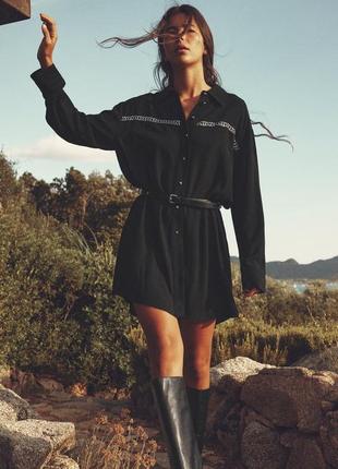 Сукня з поясом zara s