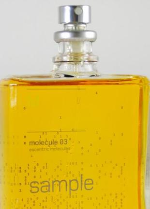 Оригінал escentric molecules molecule 03 100 ml tester ( эсцентрик молекула молекула 03 ) туалетна вода