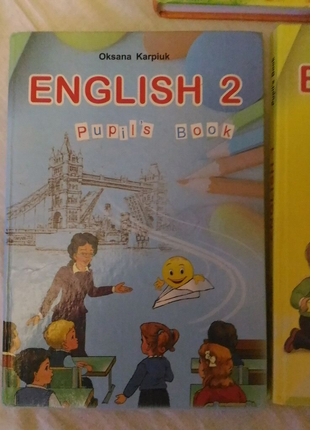 Підручник: 2-класу англійська мова