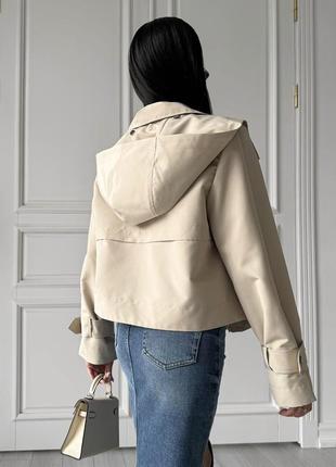Стильна куртка вiтровка з водовідштовхувальної тканини *люкс якiсть4 фото