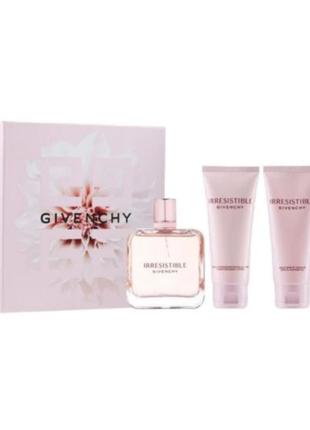 Набор givenchy irresistible парфюмированная вода 80 ml + масло для душа 75 ml + лосьон для тела 75 ml2 фото