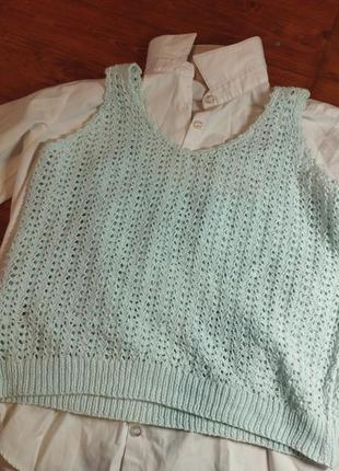 🔥жилетка вязаная 🔥состояние превосходное 🔥 оформление безопасной оплаты