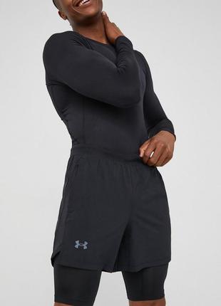 Мужские спортивные шорты  under armour launch 5 2-in-17 фото