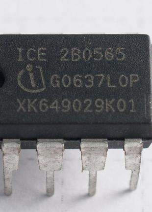 Мікросхема ice2b0565, шім контролер з вбудованим ключем, 800в, d