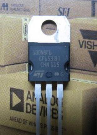 Stp100n8f6 100n8f6 mosfet силовий транзистор – to-220 original