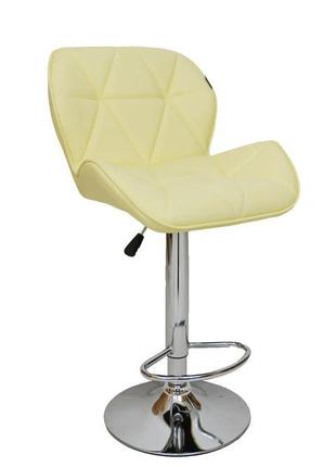 Сучасний барний стілець bonro b-868m крісло бежеве для візажиста