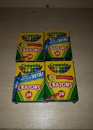 Воскові олівці крайола crayola