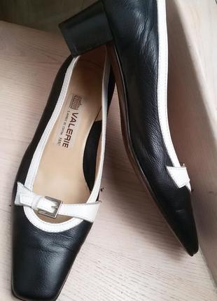Valerie (франция)- восхитительные изящные туфли размер 37 (24 см)3 фото