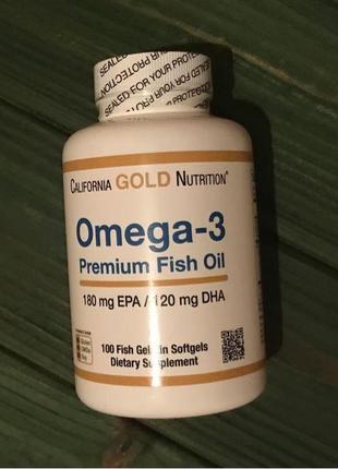 California gold nutrition, омега-3 риб'ячий жир преміальної якос2 фото