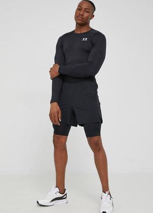 Мужские спортивные шорты  under armour launch 5 2-in-19 фото