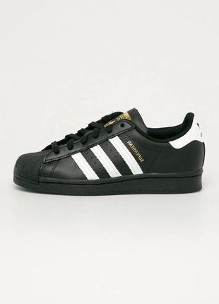 Adidas superstar black ⚡1 фото