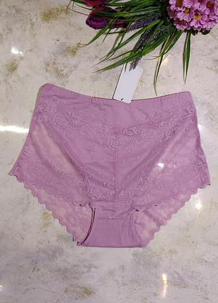Трусики из хлопка с кружевом 💝