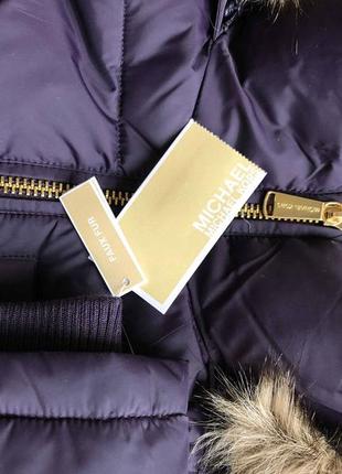 Зимний пуховик пуховое пальто парка michael kors6 фото