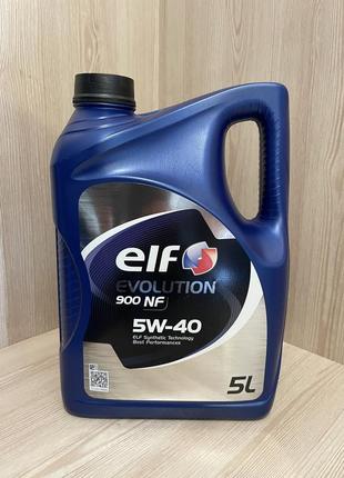 Elf evolution 900 nf 5w40 5l (3шт/уп)