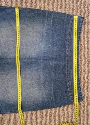 Чудова джинсова максі спідниця а силуету4 фото