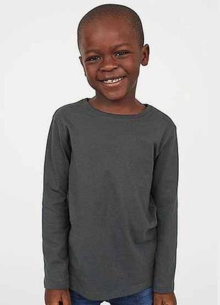 Лонгслив  h&m р 110-116(4-6лет)