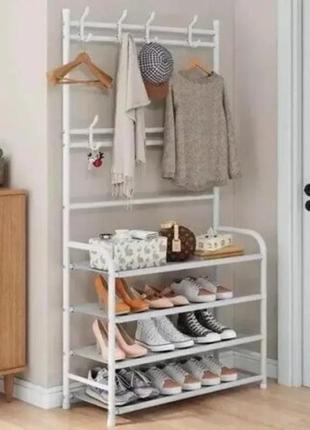 Универсальная вешалка для одежды new simple floor clothes rack si