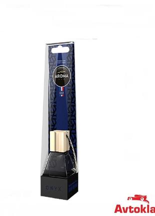 Ароматизатор у машину-пахучка для авто aroma prestige wood 7ml- onyx запах пляшечка рідкий