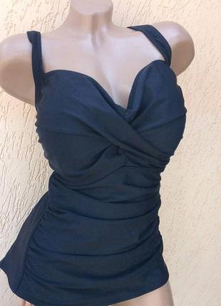 Чорний топ купальний, 52 розміру