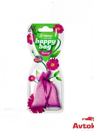 Освіжувач запах автомобільний мішечок ароматизатор в машину для авто paloma happy bag flora1 фото