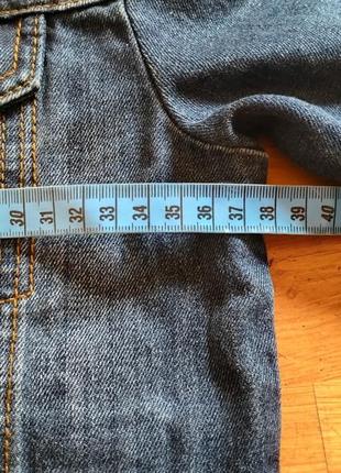 Джинсовий піджак, куртка, вітровка на 4-7 років.5 фото