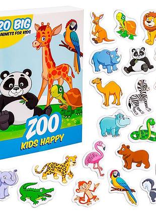 Набір магнітів magdum зоопарк 20 тварин україна