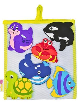 Набір для купання kinderenok фігурки на присосках fixi море