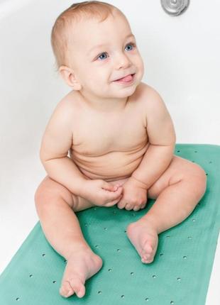 Антиковзаючий килимок 97 на 36 см xxl kinderenok м'ятний