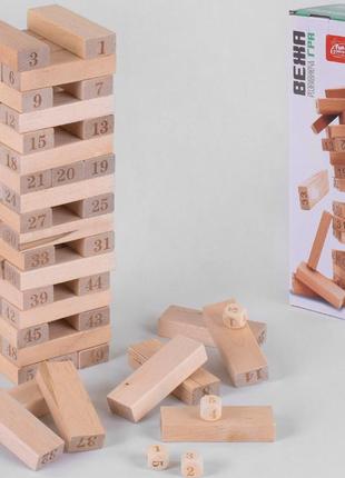 Вежа джанга дерев'яна гра 72154 fun game