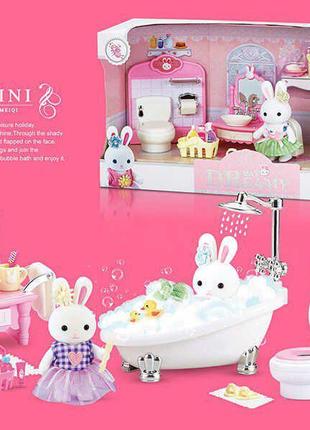 Набір меблів міні ванна з флаковою зайвою зайвою для лол підходит