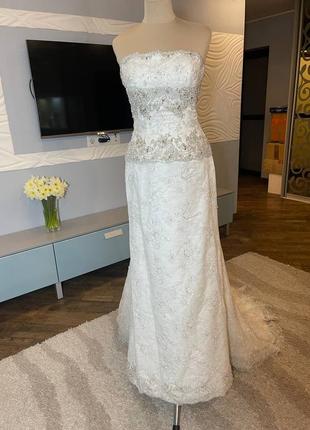 Весільна сукня benjamin roberts розмір 38-46 нова