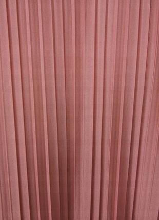 Розово - пудровое платье плиссе от zara8 фото