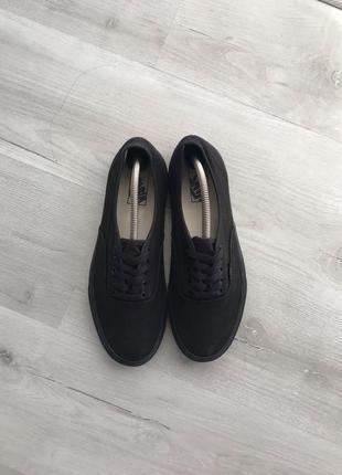 Vans authentic black4 фото