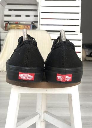 Vans authentic black6 фото