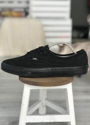 Vans authentic black7 фото