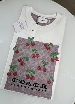 Футболка coach2 фото