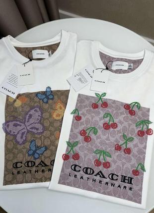 Футболка coach.акція!!1600грн3 фото