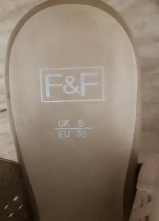 Босоножки на каблуке от f&f3 фото