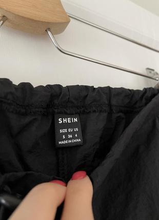 📎 штани shein 🖤 об’ємні, без підкладки.3 фото