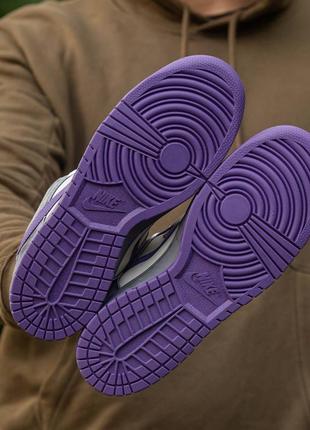 Nike sb dunk low “purple pegion”10 фото